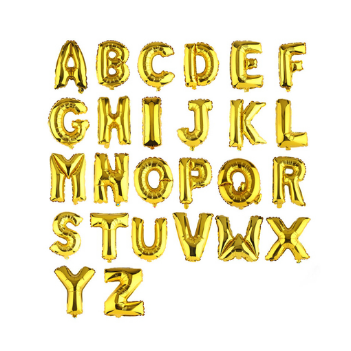 Picture of Helium Balloon Letters