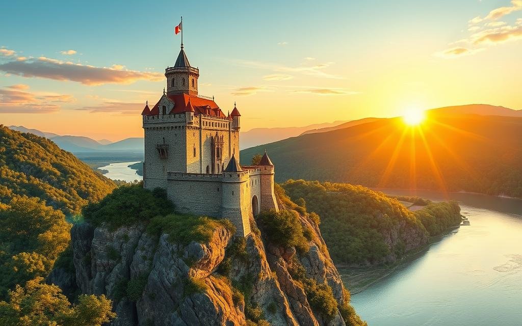 Devin Castle, a romantic landmark near Bratislava